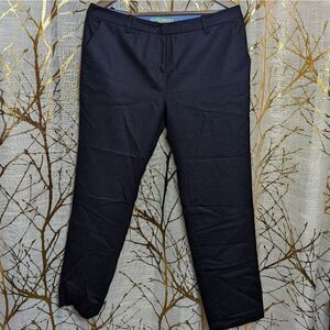 Boden wool slacks, navy blue